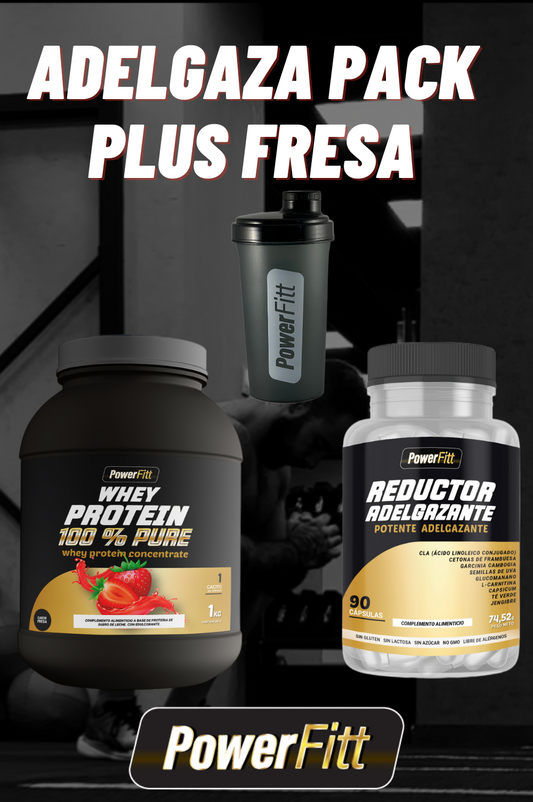 PACK ADELGAZA PLUS FRESA - POWERFITT