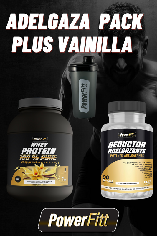 PACK ADELGAZA PLUS VAINILLA - POWERFITT