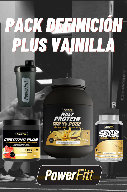 PACK DEFINICIÓN PLUS VAINILLA - POWERFITT