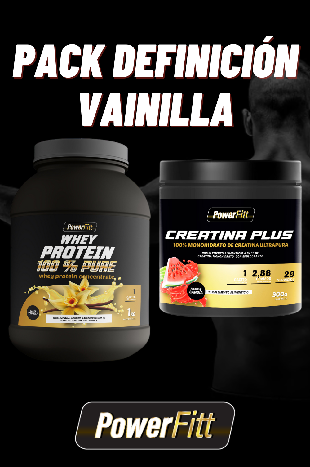 PACK DEFINICIÓN VAINILLA - POWERFITT