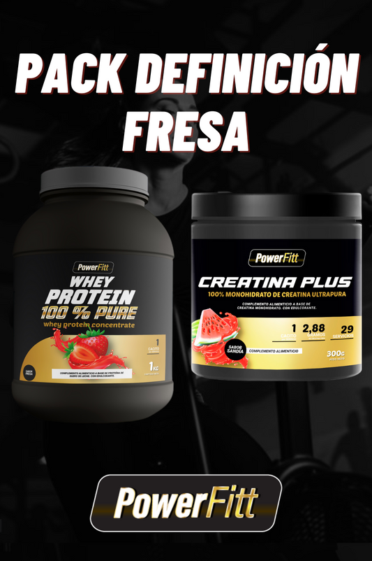 PACK DEFINICIÓN FRESA - POWERFITT