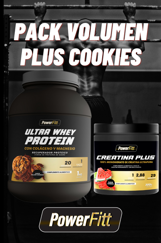 PACK VOLUMEN COOKIES/GALLETAS - POWERFITT